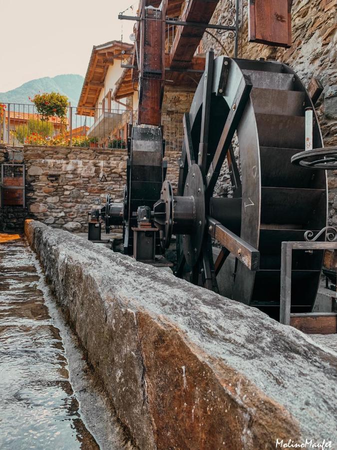 Il Fienile - Lake Como Heritage Home In Molino Maufet Watermill - Lake View Terrace Colico Esterno foto