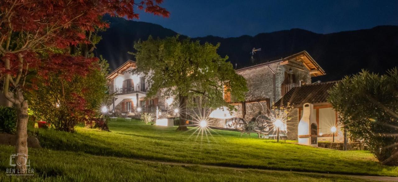 Il Fienile - Lake Como Heritage Home In Molino Maufet Watermill - Lake View Terrace Colico Esterno foto